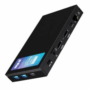 MeLE Quieter4C Lüfterloser Mini PC, N100, 16GB, 512GB HDD, Windows 11 Pro